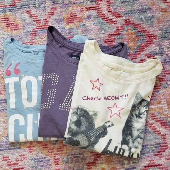 LOT - 3 Long Sleeved GAP Playtime shirts - Picture 6 of 6